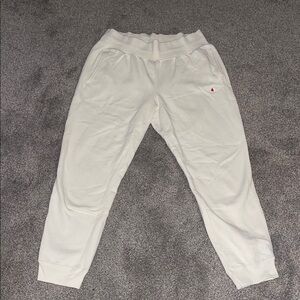 Champion White Jogger Pants